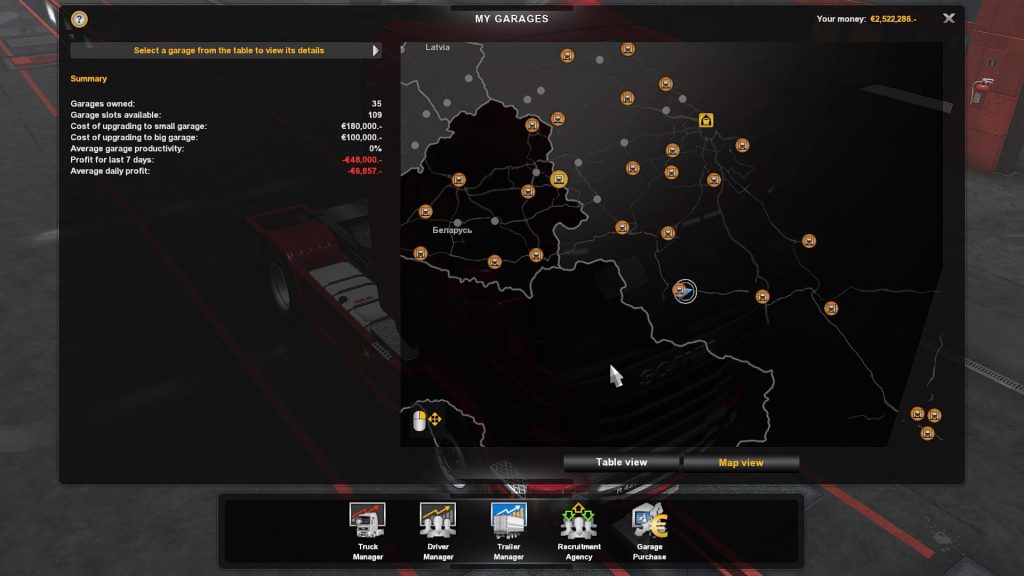 Save Game Profile For RUSSIAN MAP v1.9.0 ETS2 1.35.x