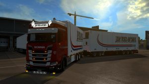 Scania S JP Vis & Zn Tandem skin 1.35 - Allmods.net