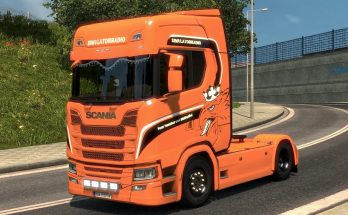 Scania S Simulator RADIO Style Paintwork 1.35.x