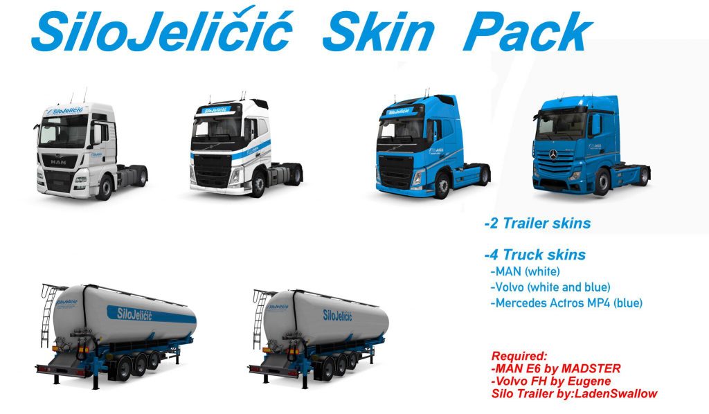 Silo Jelicic Skin Pack v1.0