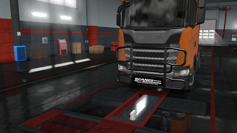 Bullbar with lightbox for Next gen Scania v1.2