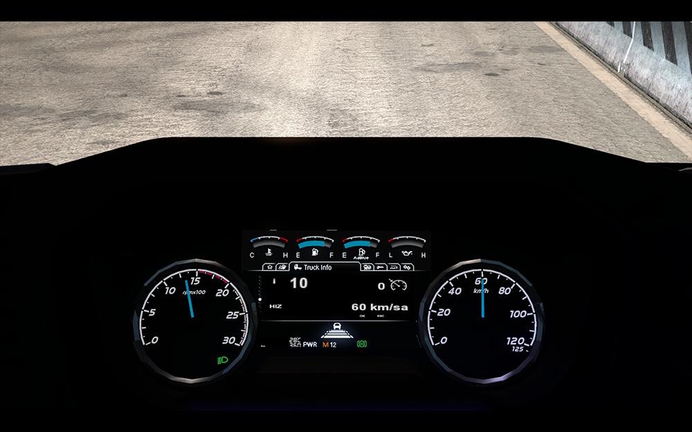 Dashboard Improvement For Ford F-Max v1.1