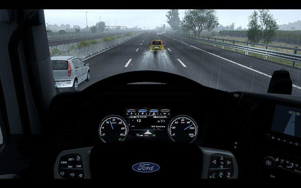 Dashboard Improvement For Ford F-Max v1.1