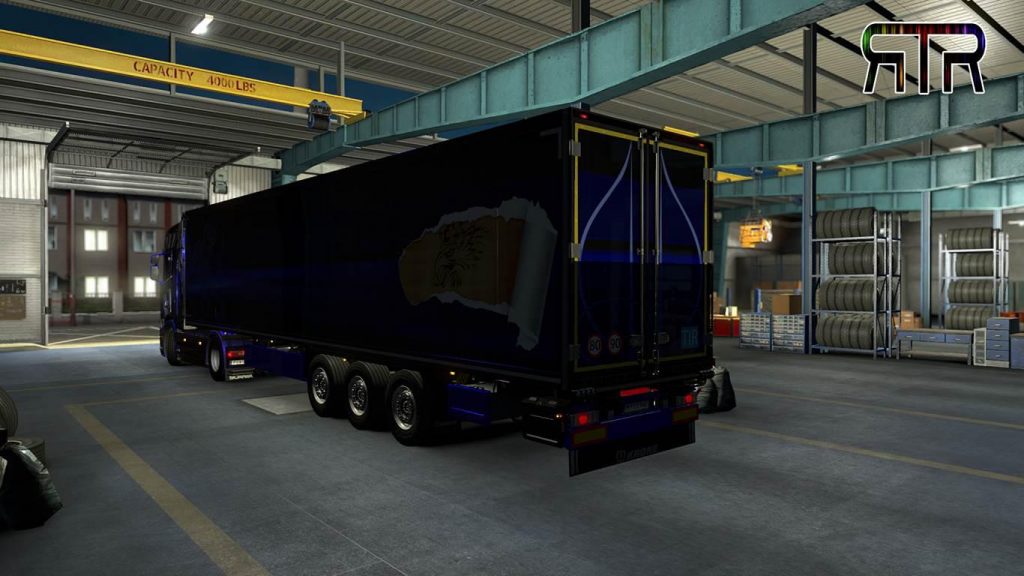Griffin Combo Blue for Scania Next Gen and Krone Coolliner v1.0