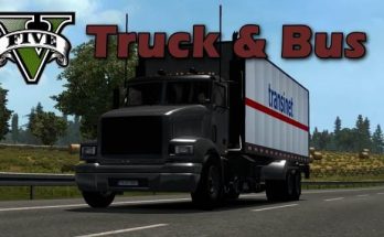 GTA V Truck & Bus Traffic Pack v1.0
