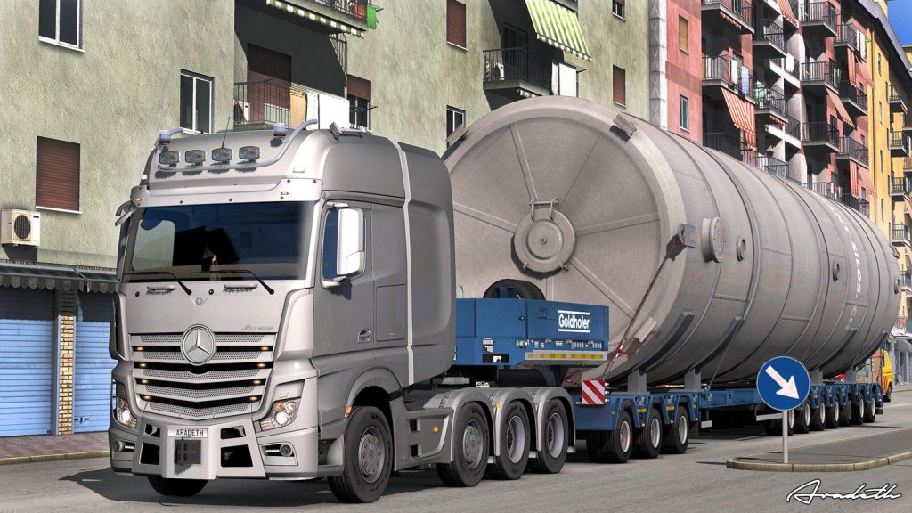 Mercedes Actros Open Pipe Next Stage 1.35.x