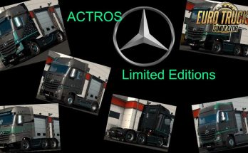 New Actros Limited Editions by Dreamcatcher 1.35.x