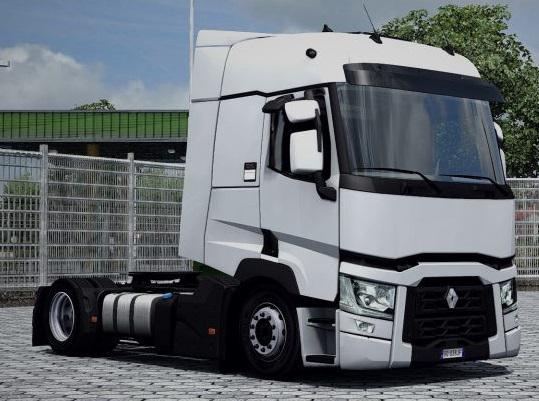 Renault T Range Low Cab Spoiler and Realistic Lowdeck 1.35.x