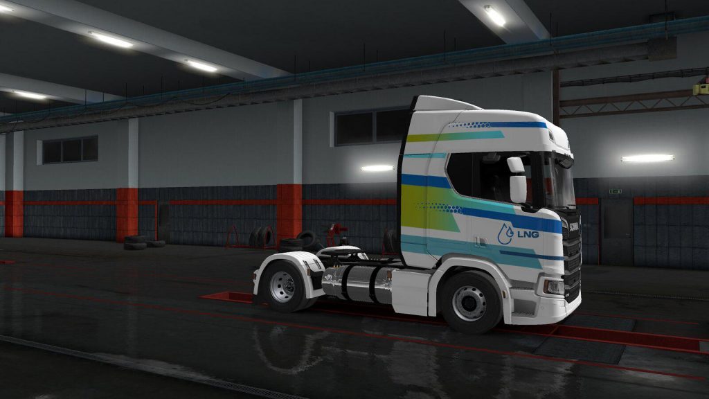 Scania NG-R LNG Tanks v1.0