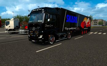 Skins SIMON LOOS for mercedes new actros BV HF GAMES v1.1