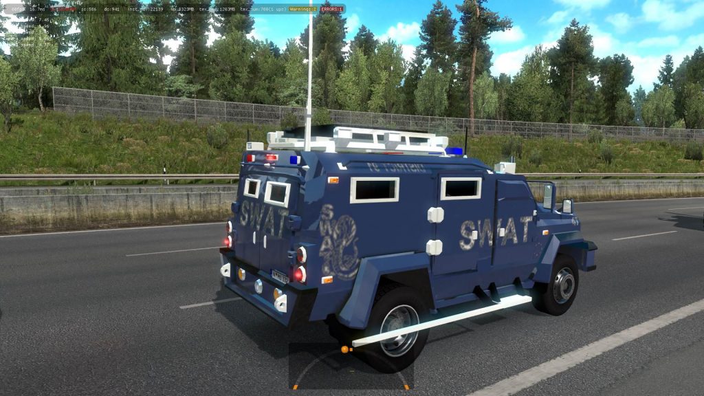 SWAT car from Saints Row 3 game to traffic 1.35