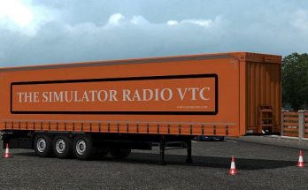 The Simulator Radio VTC KRONE Profiliner skin v1.0