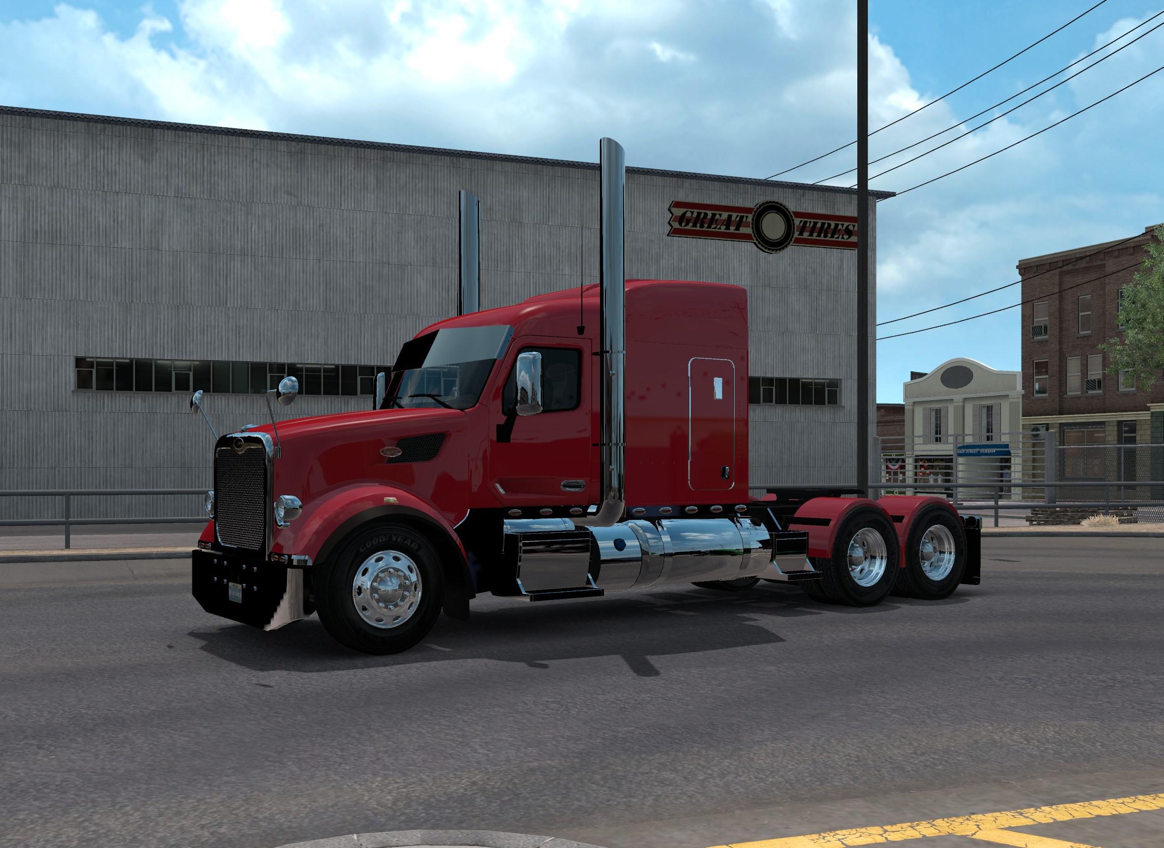 Peterbilt 567 wrecker and dump combo 1.35