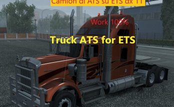 ATS SCS Truck Pack for ETS2 (DX11) 1.35.x