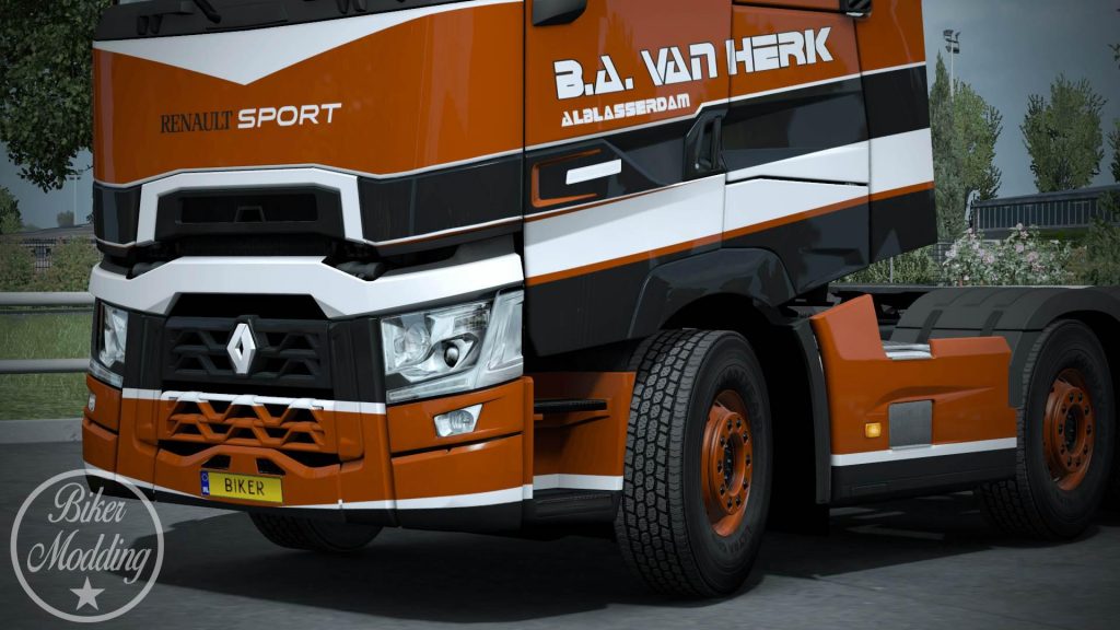 B.A. Van Herk skin for Renault T Range v1.0