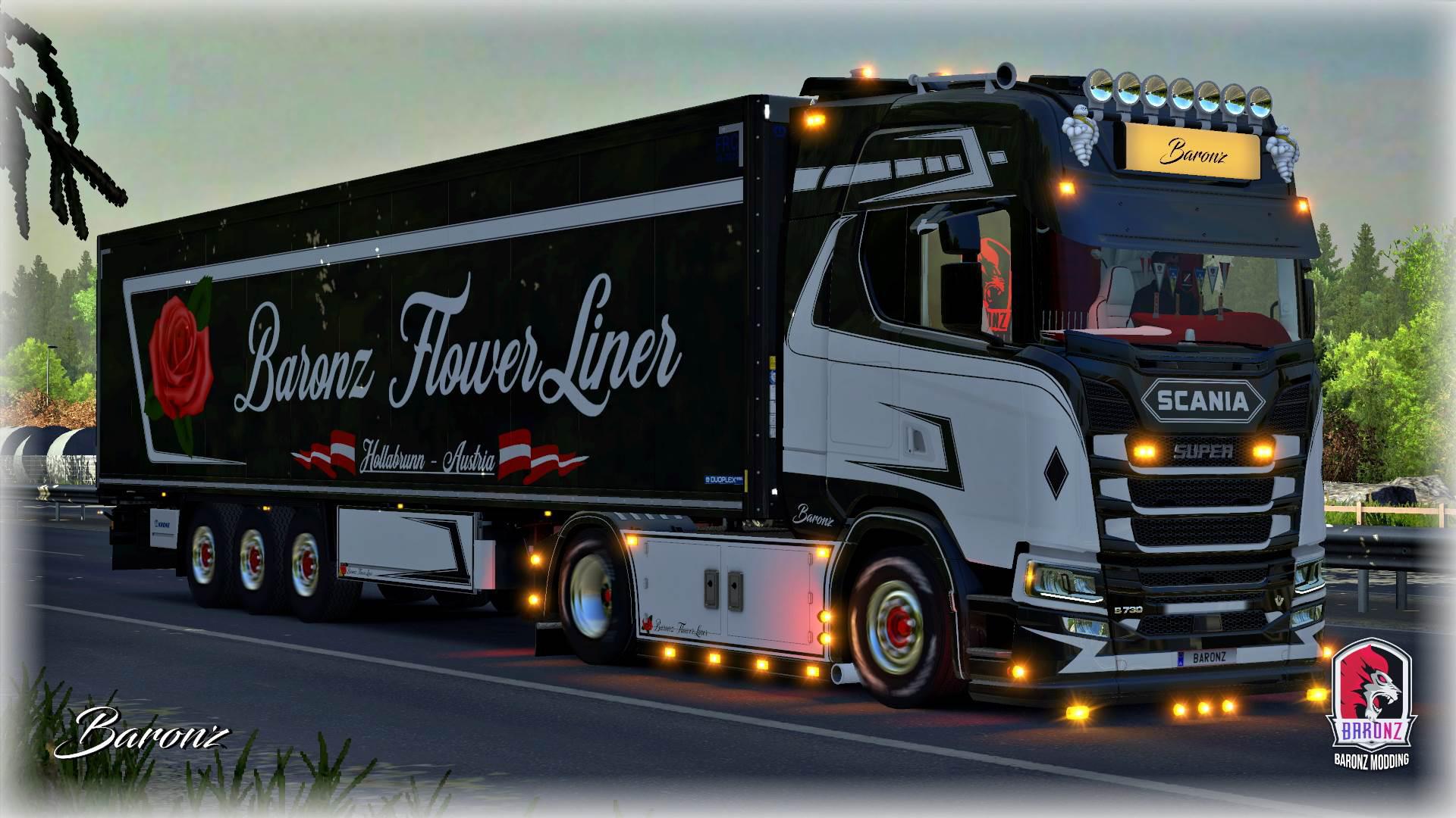 Scania Euro Truck 2 + Krone