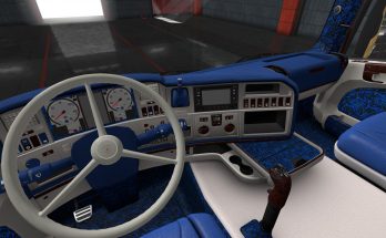 Custom Danish Interior for Scania RJL v1.0 1.35