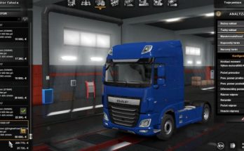 DAF XF EURO 6 – 1000 HP Engine 1.35.x