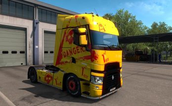 Danger Renault Range T Skin v1.0