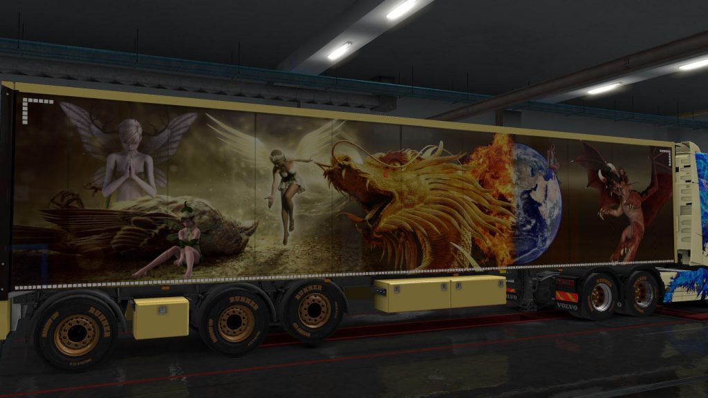 Dragon World Skin for ETS2 – 1.35.x