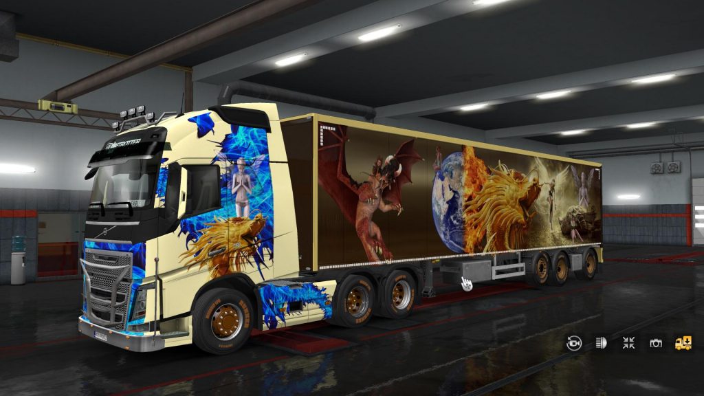 Dragon World Skin for ETS2 – 1.35.x