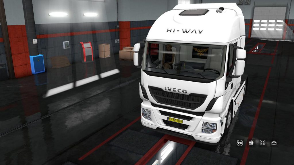 Exterior view reworked for Iveco Hi-Way v1.0 