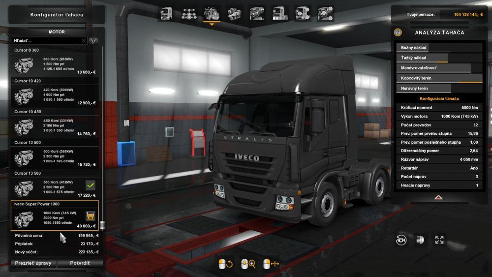 Iveco Stralis – 1000 HP Engine 1.35.x