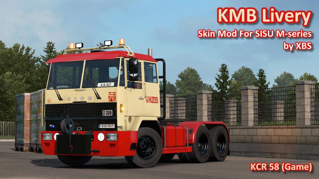 KMB Livery For SISU M-series by XBS v1.0