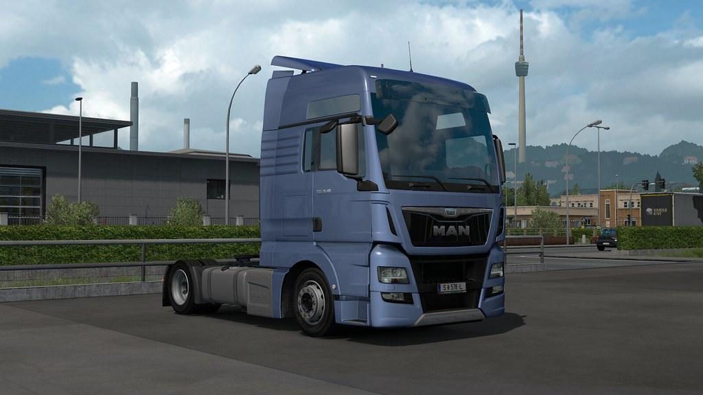 Low deck chassis addon for SCS MAN TGX E6 v1.0