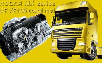 Paccar MX Series DAF XF Sound Mod v2.0