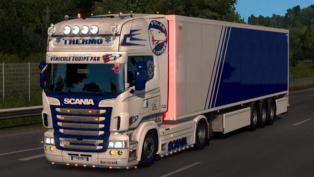 Polar Skin for Scania RJL v1.0