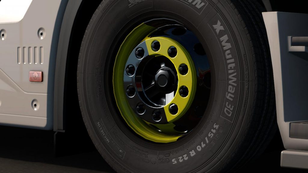 Renault 01 Racing Pitstop skin + rims v1.0 1.36.x