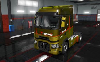 Renault Range T Titanium skin v1.0