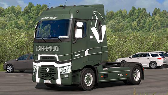 Renault T Military Edition | Truck Skin v1.0