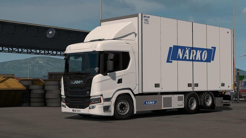 Rigid Chassis Addon for Eugene's Scania NG by Kast v1.0