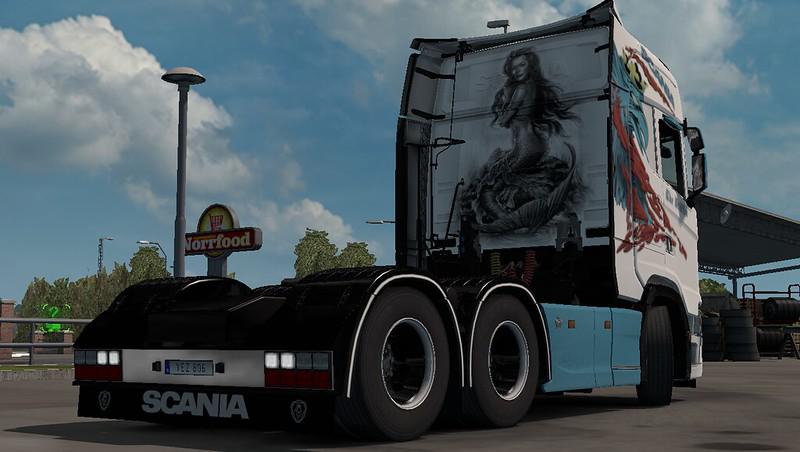 The Griffin skin for Scania S v1.0