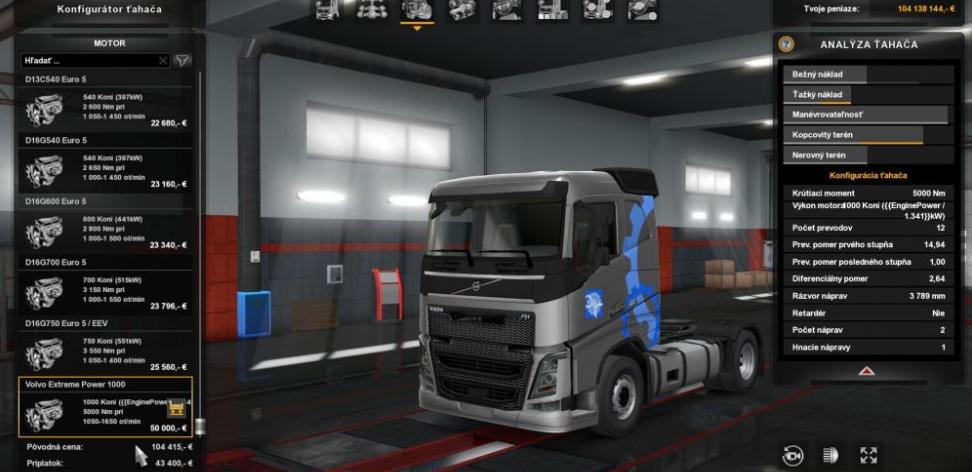 Volvo FH 2012 – 1000 HP Engine 1.35.x