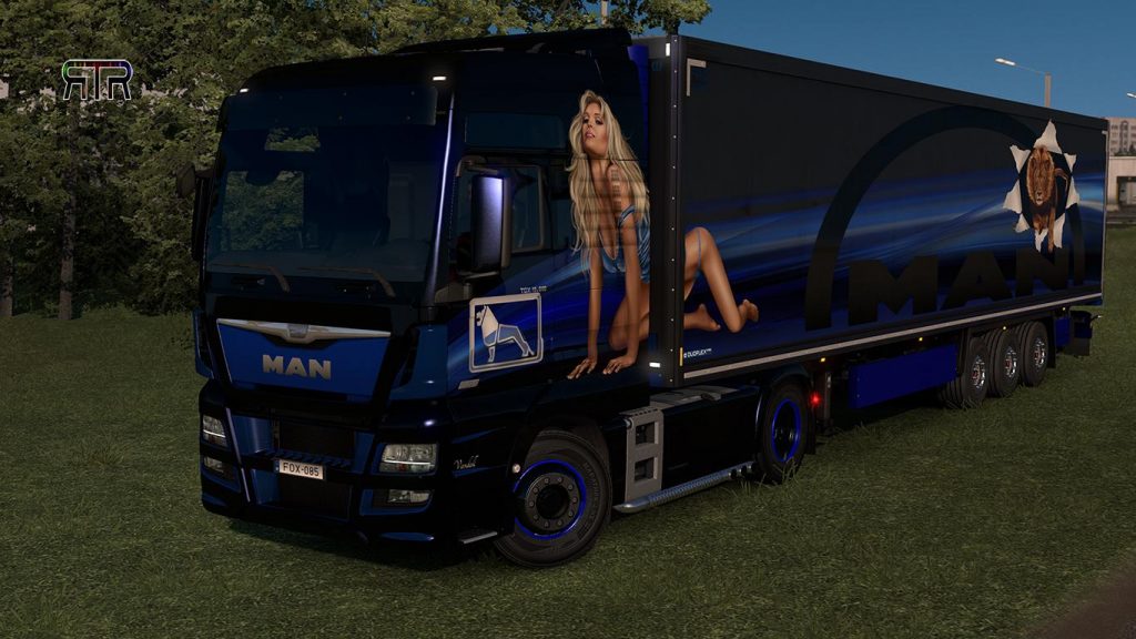 Wild Cat Combo for MAN Euro 6 and Krone Trailers v1.0