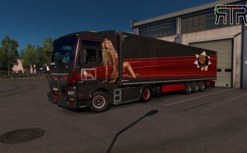 Wild Cat Combo Red for MAN Euro6 and Krone Trailers v1.0