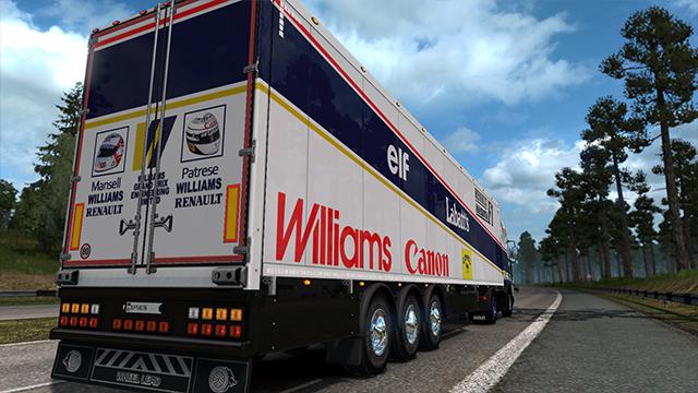 Williams Formula One classics skins v1.0