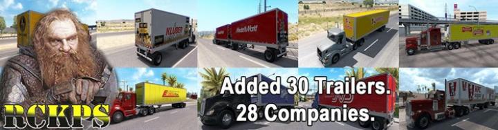 AI ETS2 Global Trailes Rckps v 1.0 For 1.36.x