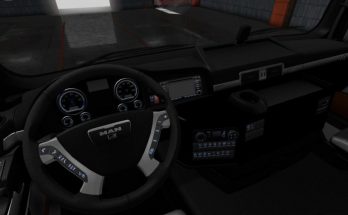 MAN TGX Black Interior 1.36.x