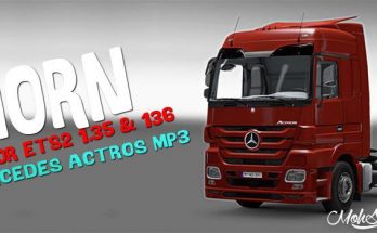 Horn For Mercedes Actros 2009 1.35