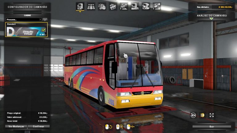 Bus Busstar Vissta Bus MB 6x2 V 2.0 - Allmods.net