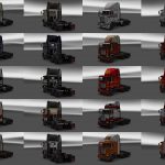 Dirty Skins Pack for Freightliner FLB v1.0