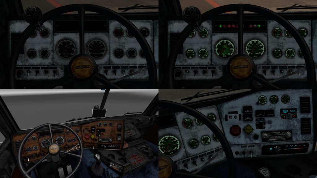 Dirty Skins Pack for Freightliner FLB v1.0