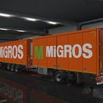 Migros Skin Pack - DAF & Trailer v1.0