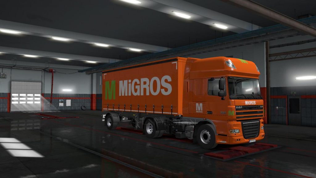 Migros Skin Pack - DAF & Trailer v1.0