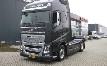 Real D16 Engine Sound For Volvo FH 2012 1.36