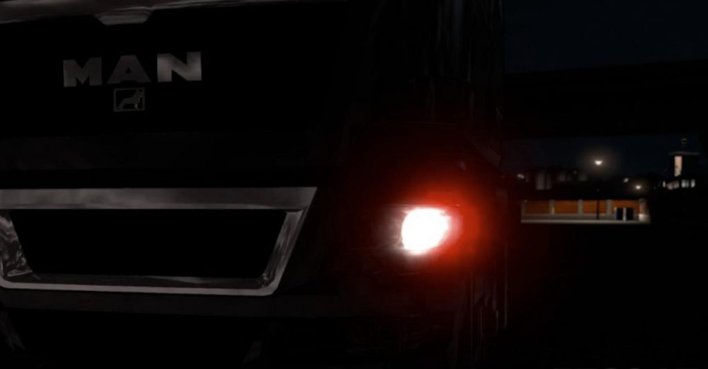 Red Xenon Lights 1.35 - 1.36